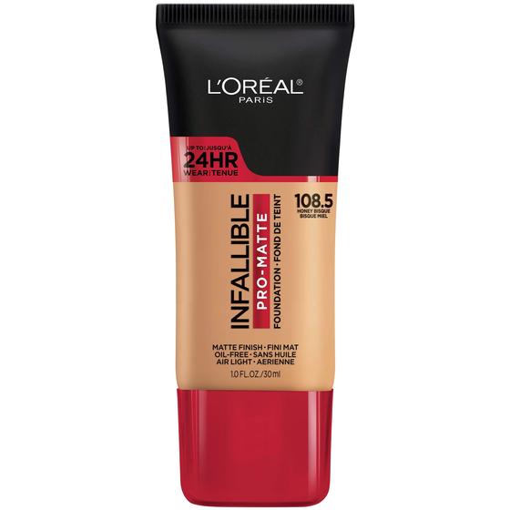 Imagem de Base Líquida L'Oréal Paris Infallible Pro-Matte Honey Bisque - 30ml