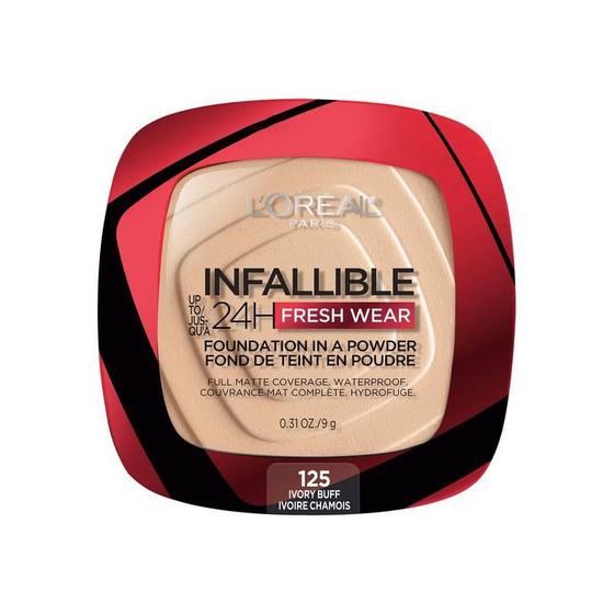 Imagem de Base Líquida Loreal Infallible 24H Fresh Wear 125 Bege Claro