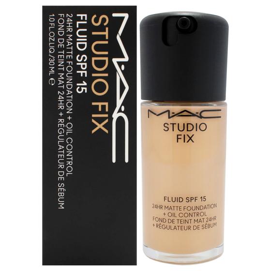 Imagem de Base Líquida MAC Studio Fix Fluid SPF 15 - C4, Luz Neutra - 24 Horas