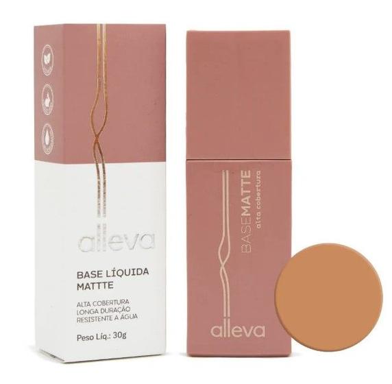Imagem de Base liquida matte cor 211 alleva