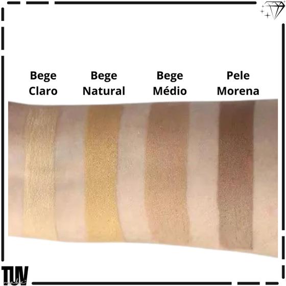 Imagem de Base Líquida Matte Fenzza Secagem Rápida Cobertura Média