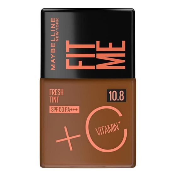 Imagem de Base Líquida Maybelline Fit Me Fresh Tint Fps50 Cor 10.8