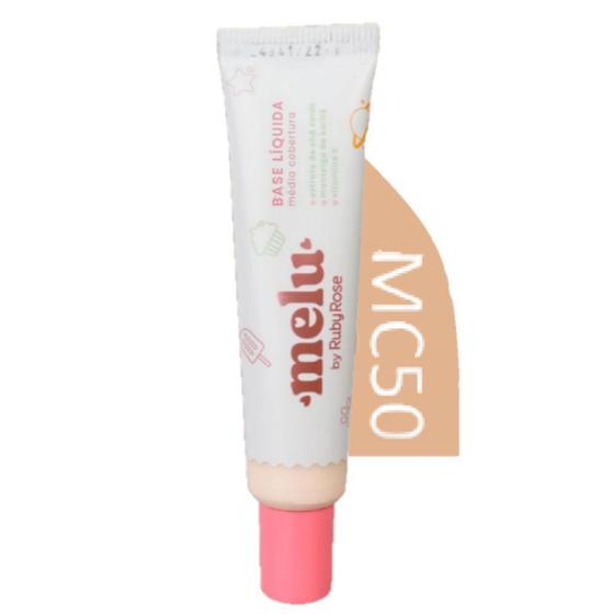 Imagem de Base liquida Melu MC50  G1 RR872 - Ruby Rose