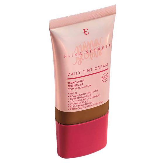 Base Líquida Multifuncional Niina Secrets by Eudora Daily Tint Cream - Eudora Niina Secrets Imagem de Base Líquida Multifuncional Niina Secrets by Eudora Daily Tint Cream