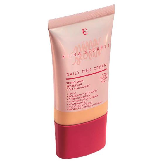 Imagem de Base Líquida Multifuncional Niina Secrets by Eudora Daily Tint Cream
