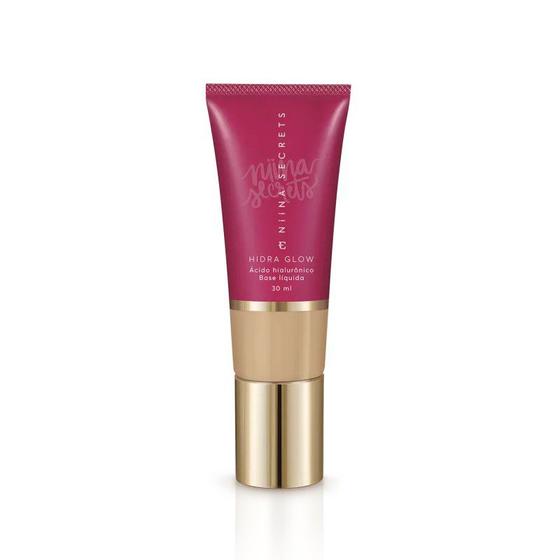 Imagem de Base Líquida Niina Secrets Hidra Glow 30ml Cor 25