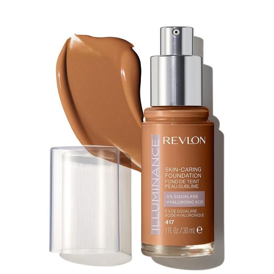 Imagem de Base líquida Revlon Illuminance 417 Warm Caramel