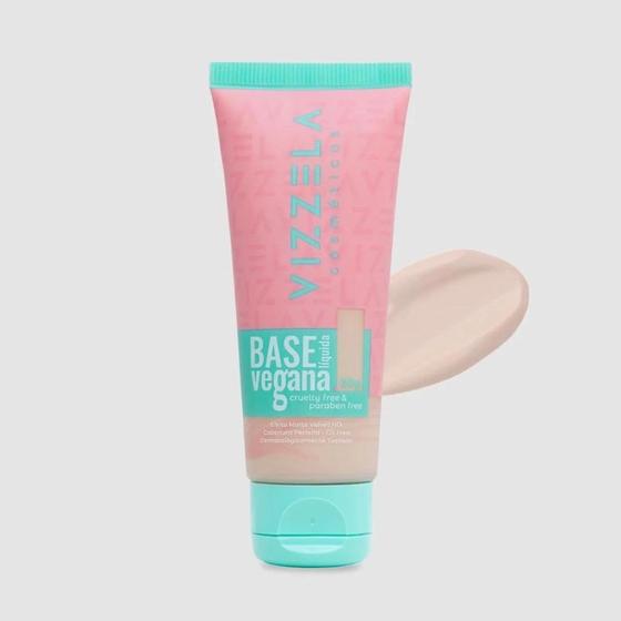 Imagem de Base Líquida Vegana Cor 02 30g - VIZZELA