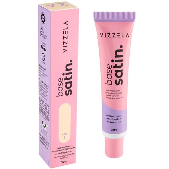 Imagem de Base Líquida Vizzela Satin