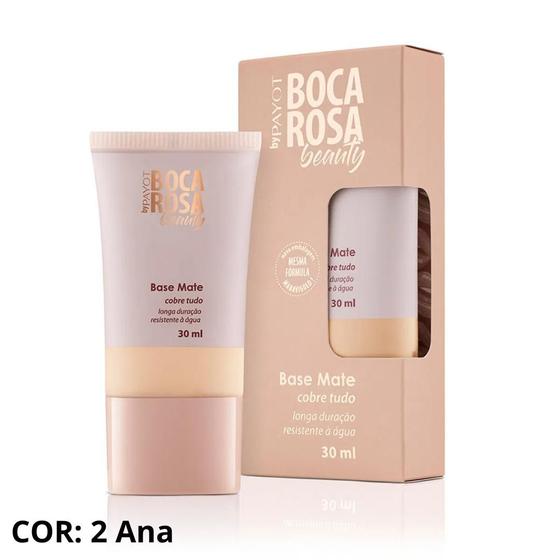 Imagem de Base mate Boca Rosa cobre tudo beauty 30ml