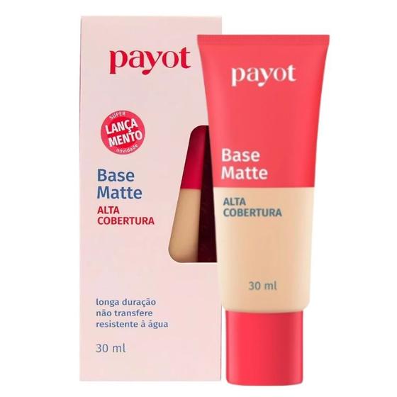 Imagem de Base Matte Alta Cobertura nº 2 30ml- Payot