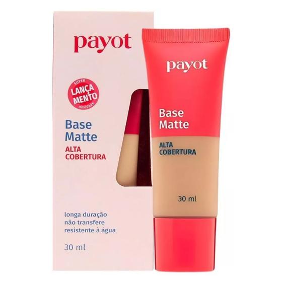 Imagem de Base Matte Alta Cobertura nº 3 30ml - Payot