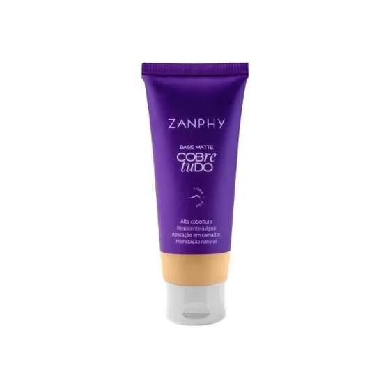 Imagem de Base Matte Cobre Tudo Zanphy