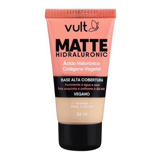 Imagem de Base Matte Hidraluronic V200 26ml VULT