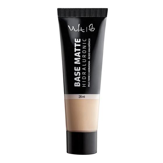 Imagem de Base Matte Hidraluronic Vult 26Ml Cor Q015