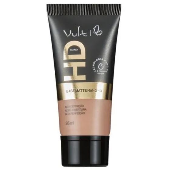 Imagem de Base Matte Nano HD Cor V190 26ml - Vult