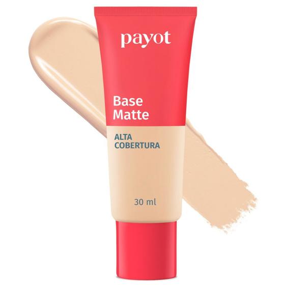 Imagem de Base Matte Payot Alta Cobertura 30 Ml Escolha A Sua Cor