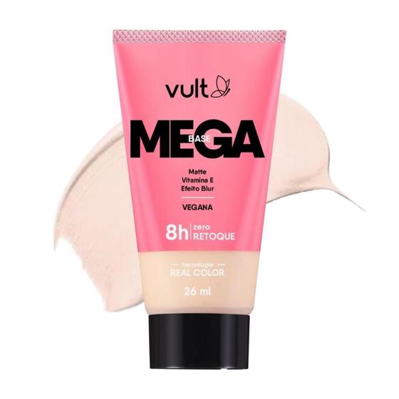 Imagem de Base Matte Vult Mega Cor 180 26ml