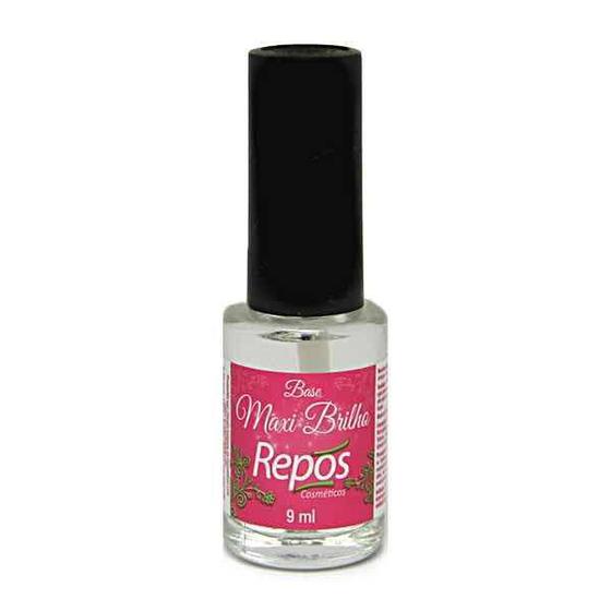 Imagem de Base maxi brilho repos 9ml unhas manicure esmalte