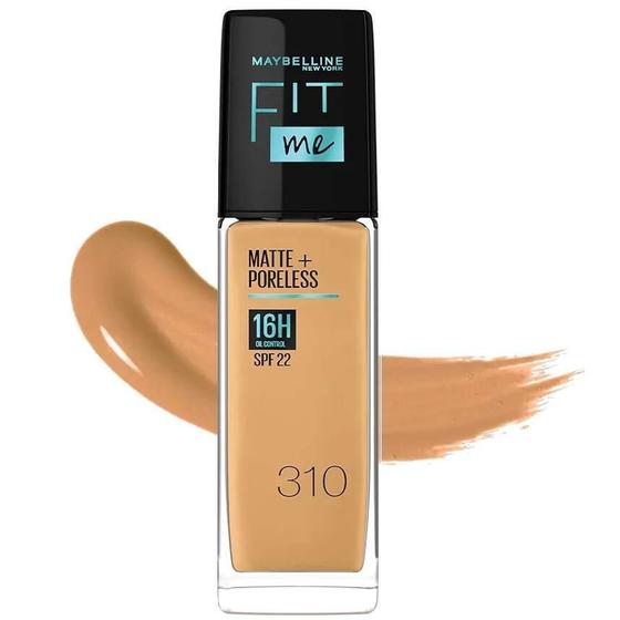 Imagem de Base Maybelline Fit Me Matte + Poreless 310 Sun Beige