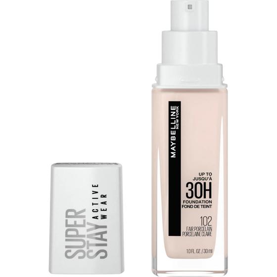 Imagem de Base Maybelline Super Stay 102 Fair Porcelain 30ml