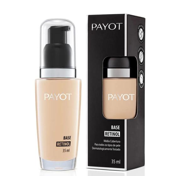 Imagem de Base Media Cobertura Payot Retinol 35ml
