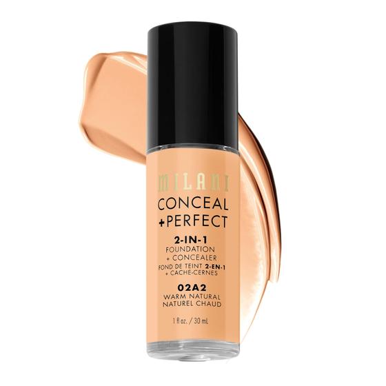 Imagem de Base Milani Conceal + Perfect 2 em 1 Warm Natural 30mL