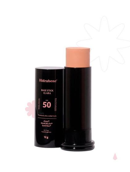 Imagem de Base Multifuncional Hidrabene Stick - Alta Cobertura, Controle da Acne e Oleosidade, 12g - Oil Free, Resistente à Água