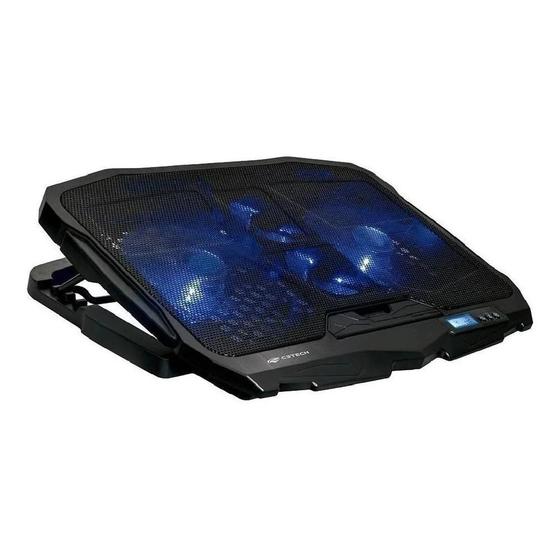 Imagem de Base Notebook Gamer 17,3 c/ 4 Coolers LED ul C3Tech