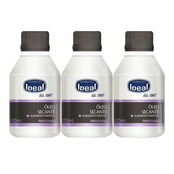 Imagem de Base óleo secante ideal 100ml - 03 unidades