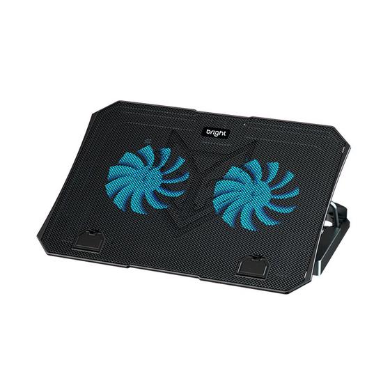 Imagem de Base p/Notebook com 2 Coolers Twister 4 níveis BC001 Bright