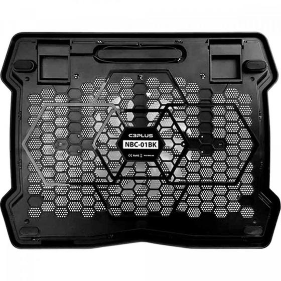Imagem de Base P/ Notebook Nbc-01bk C3tech Plus - Cooler Fan De 140 Mm
