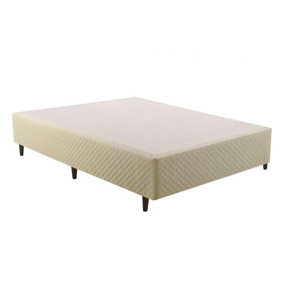 Imagem de Base para Cama Box Casal Idea (28x138x188) Bege