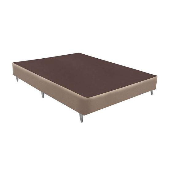 Base para Cama Box Casal Linen (23x138x188) Bege é boa?