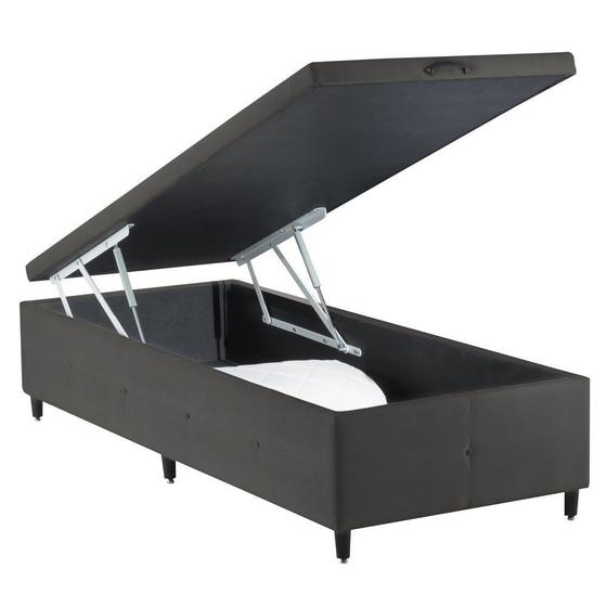 Imagem de Base para Cama Box Solteiro com Baú p/ Colchão 88cm S. Design