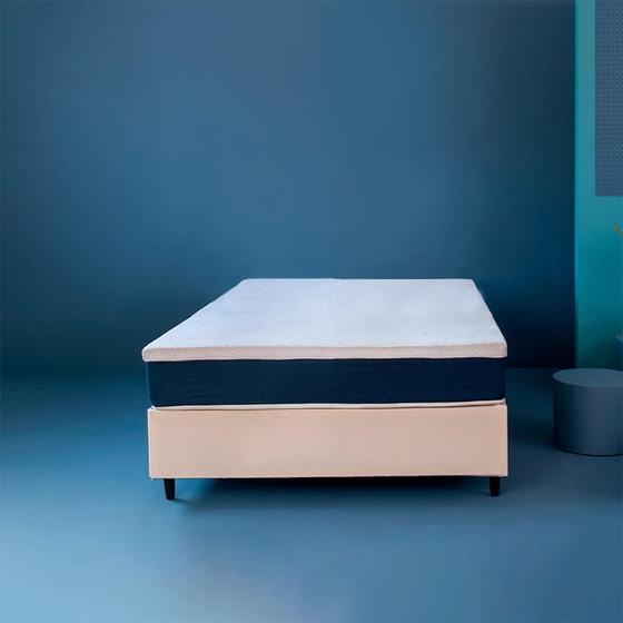 Imagem de Base para Cama Box Viúva Guldi (38x128x188) Cru