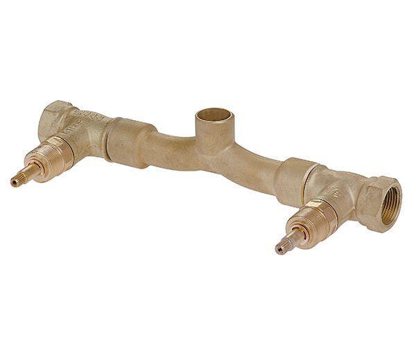 Base para Misturador Duplocomando Soldável para Banheira ou Chuveiro Docol 3/4" Menor preço em Base para Misturador Duplocomando Soldável para Banheira ou Chuveiro Docol 3/4"