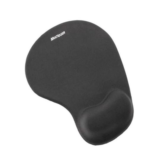 Base para Mouse Gel Normal AC024 Preto Multilaser Mouse Pad Magazine Luiza