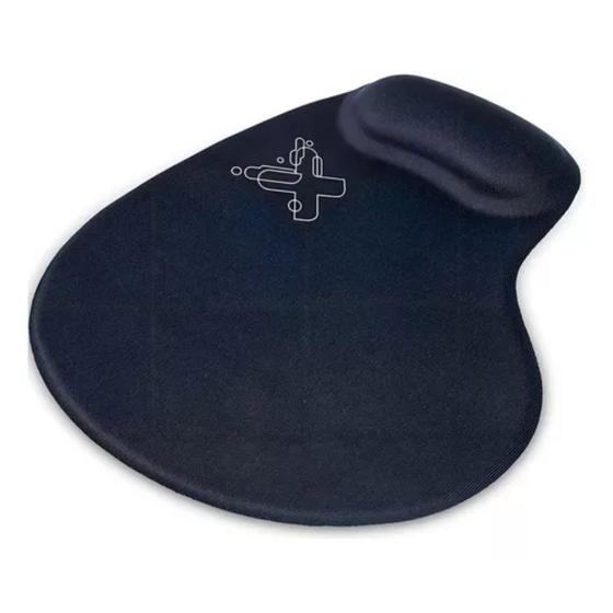 Imagem de Base Para Mouse Smart Com Apoio Em Gel Preto