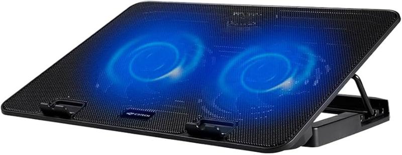 Imagem de Base para Notebook 15,6" Refrigerada com 2 Coolers, Led, Inclinação Ajustável em 5 níveis, USB