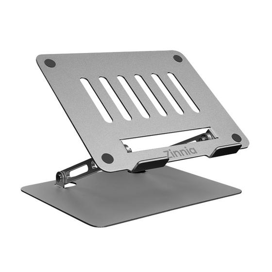 Base Para Notebook e Tablet Zinnia Krabi, Ate 15.6 Pol, Aluminio, Prata, ZNO-KRBI-AL01 Menor preço em Base Para Notebook e Tablet Zinnia Krabi, Ate 15.6 Pol, Aluminio, Prata, ZNO-KRBI-AL01