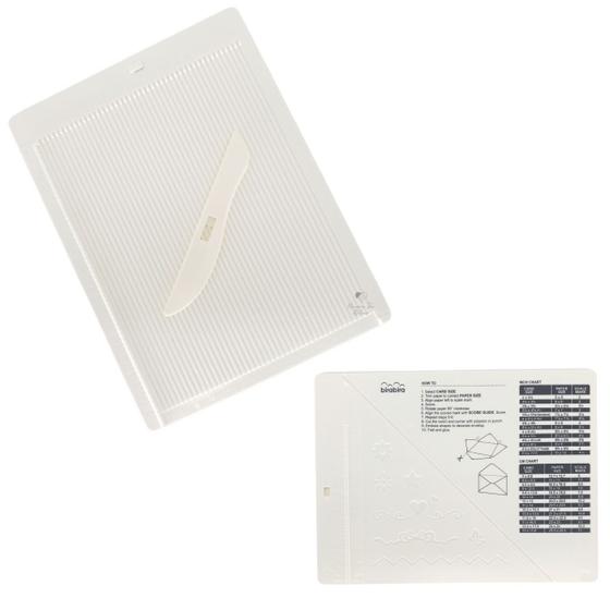 Imagem de Base para Vinco Caixas Envelopes com Dobradeira 18cm x 13cm