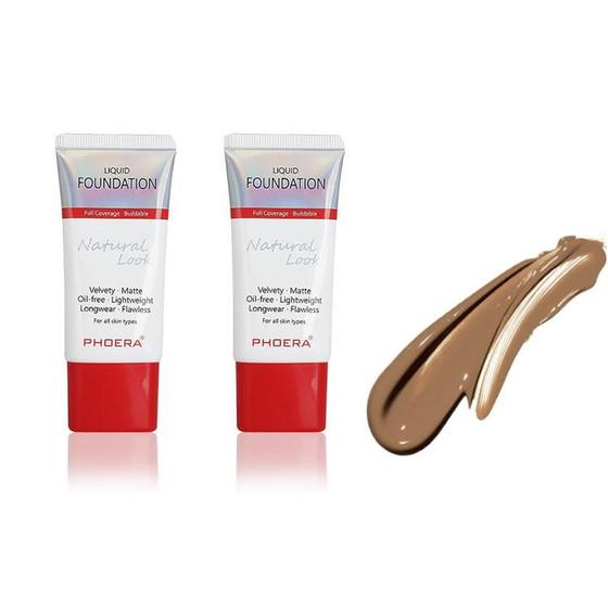 Imagem de Base Phoera Matte Oil-free 24 Horas - Kit Com 2 Unidades