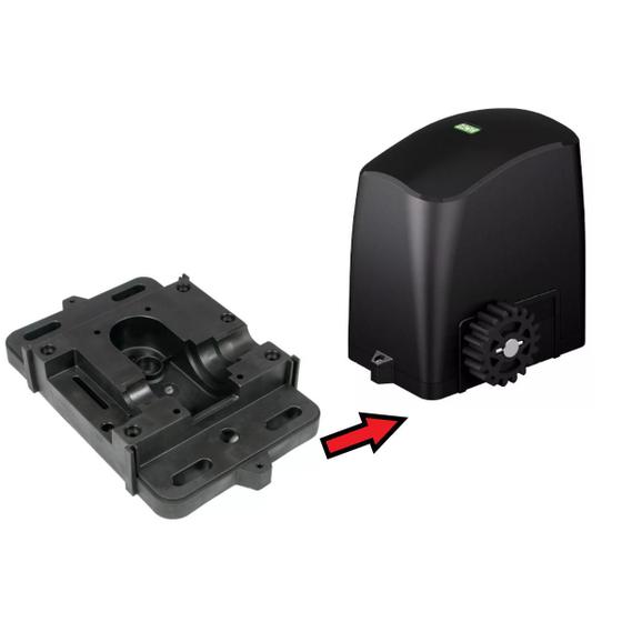 Base Plastica Motor Deslizante Correr Portão Slider Pl Rcg Menor preço em Base Plastica Motor Deslizante Correr Portão Slider Pl Rcg