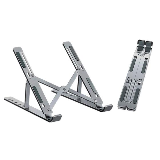 Imagem de Base Portátil Vertical Articulada Para Notebooks E Tablets