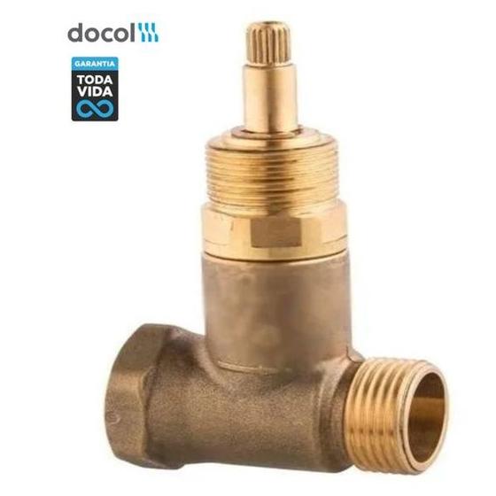Imagem de Base Registro de Pressão Docol 1/2 DN15 25140500 Chuveiro