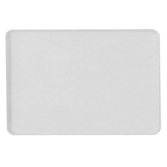 Imagem de Base Retangular Acrílica Transparente Grande 20x15 Para Artesanato Biscuit - 2 Unidades