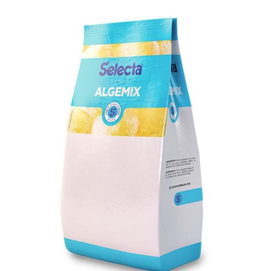 Imagem de Base Saborizante Para Sorvete Algemix Selecta 1 Kg - Chocolate Branco