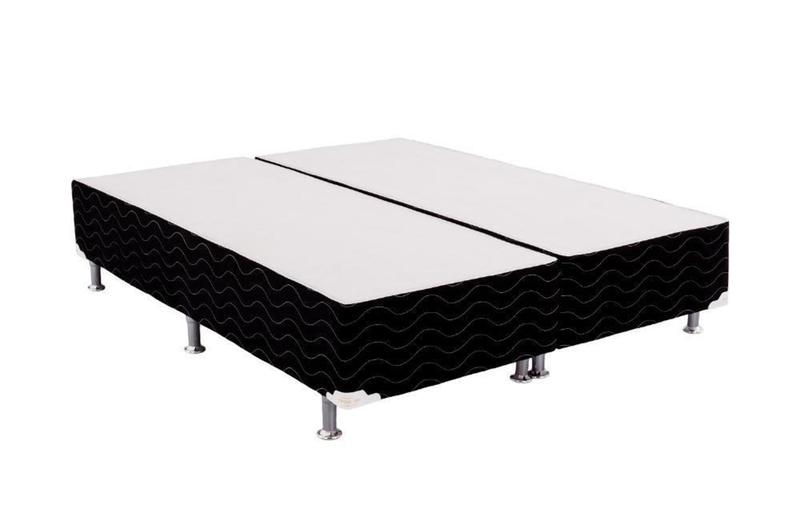 Base Sommier Bipartido Light Queen (158x198x31) - Ortobom Menor preço em Base Sommier Bipartido Light Queen (158x198x31) - Ortobom