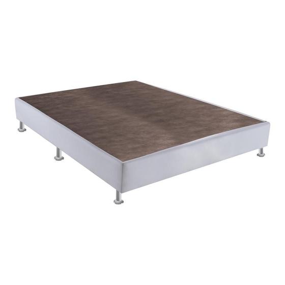 Imagem de Base Sommier Branco Viúva (128x188x23) - Ortobom